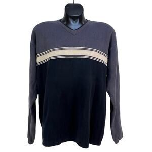 Vintage GAP Cotton Sweater Blue Stripe